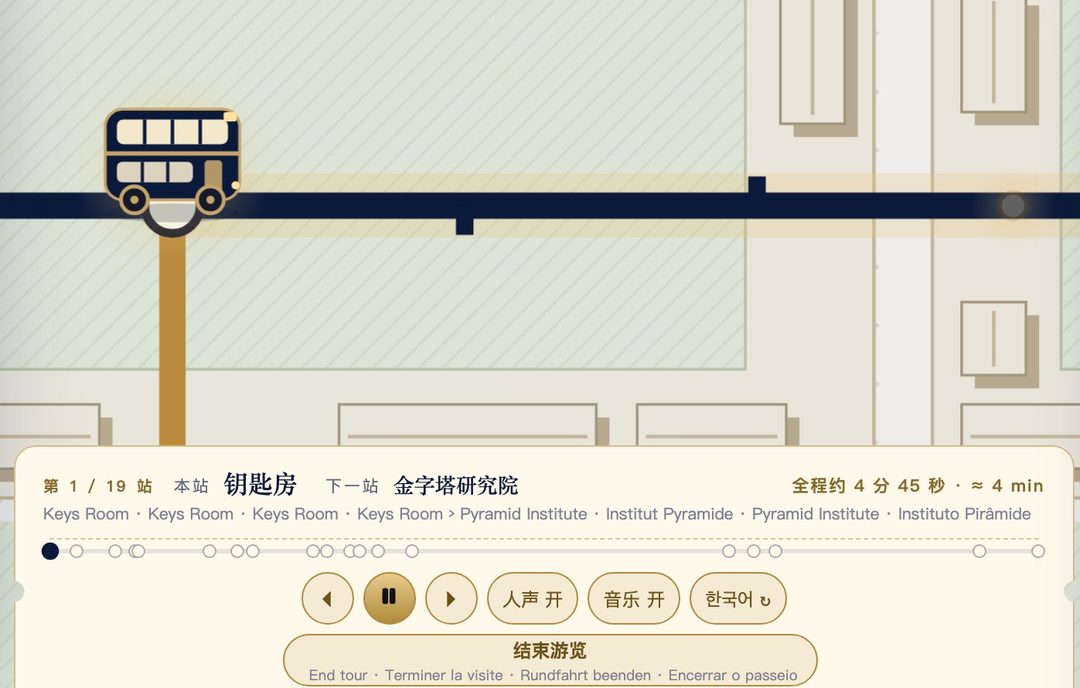 观光巴士，第 1 站：钥匙半岛